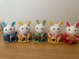 うさぎ　人形